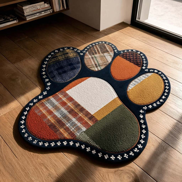 Carolina - Shaped Rug - Abstract Paw