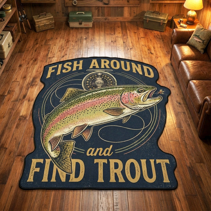 Liana - Shaped Rug - Trout