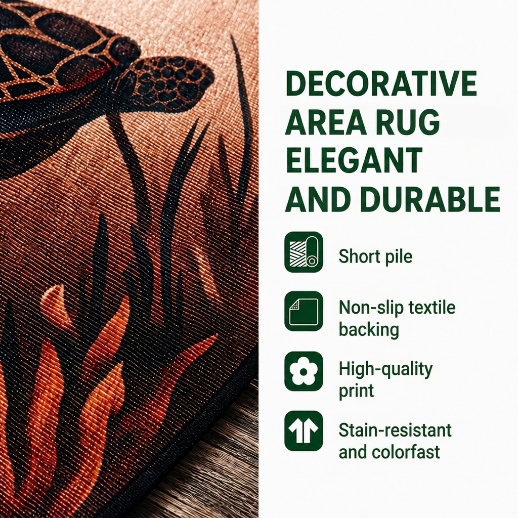 Lorna - Decorative Rug - Amber Wilderness