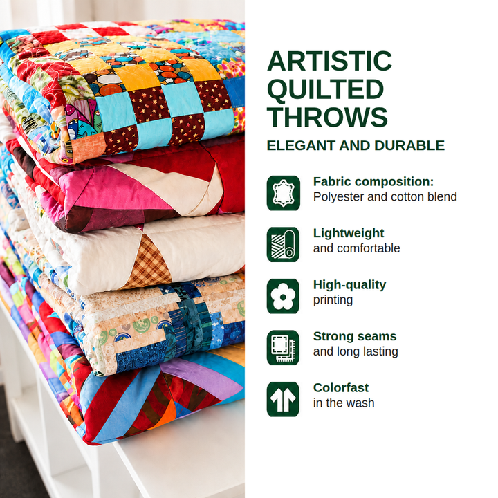 Gwen - Quilted Blanket - Cosy Bulldog