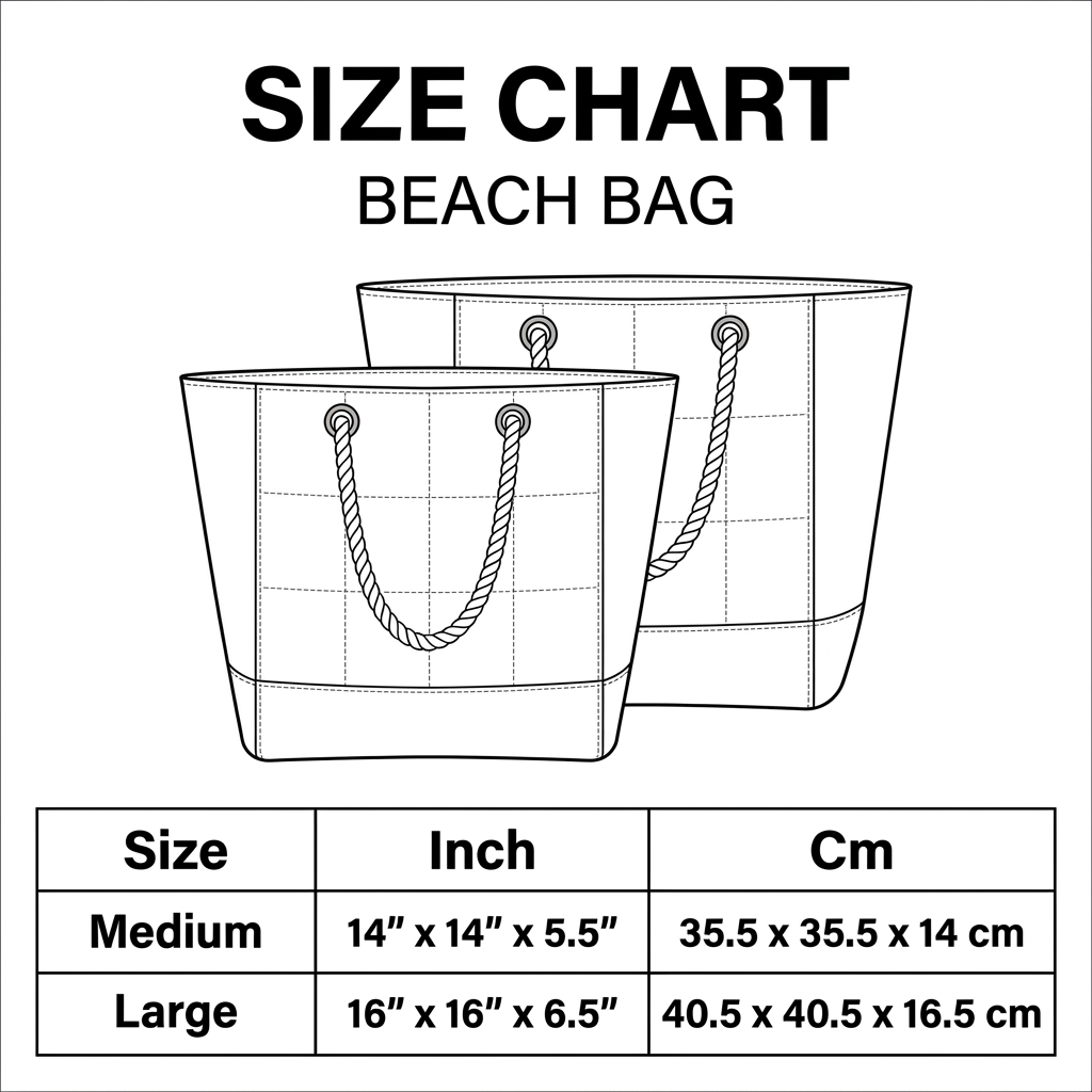 Handmade Beach Bag - Sea Life Patchwork