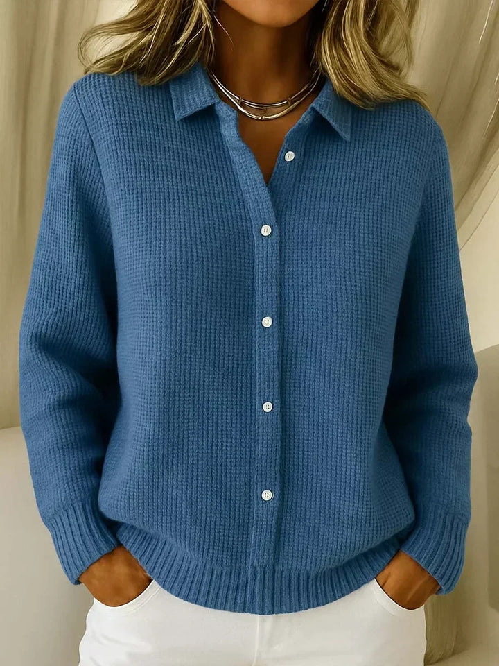 Pearl | Textured Knit Button Cardigan