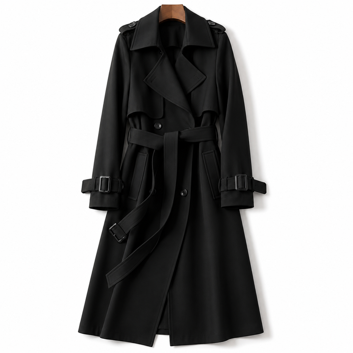 Natalia | Classic Long Trench Coat