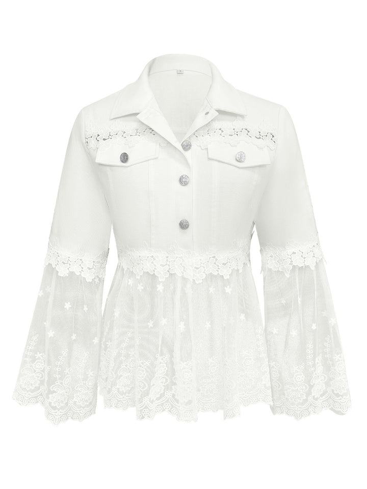 Anne™ | Lace-Panel Jacket