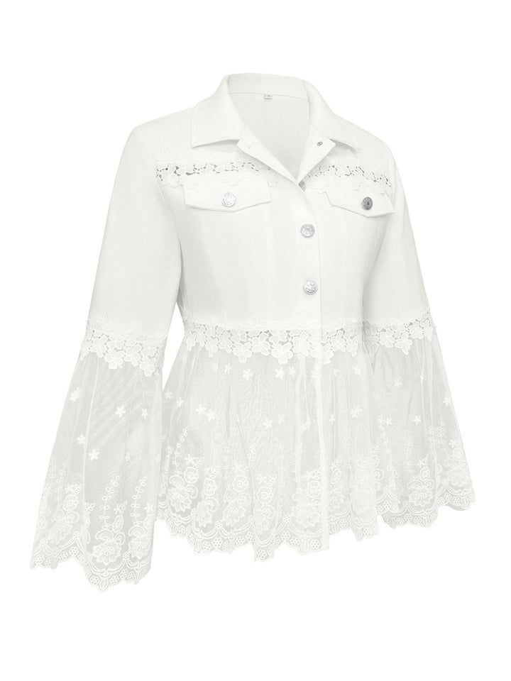 Anne™ | Lace-Panel Jacket