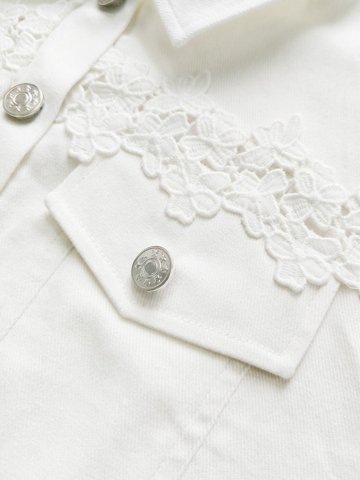 Anne™ | Lace-Panel Jacket